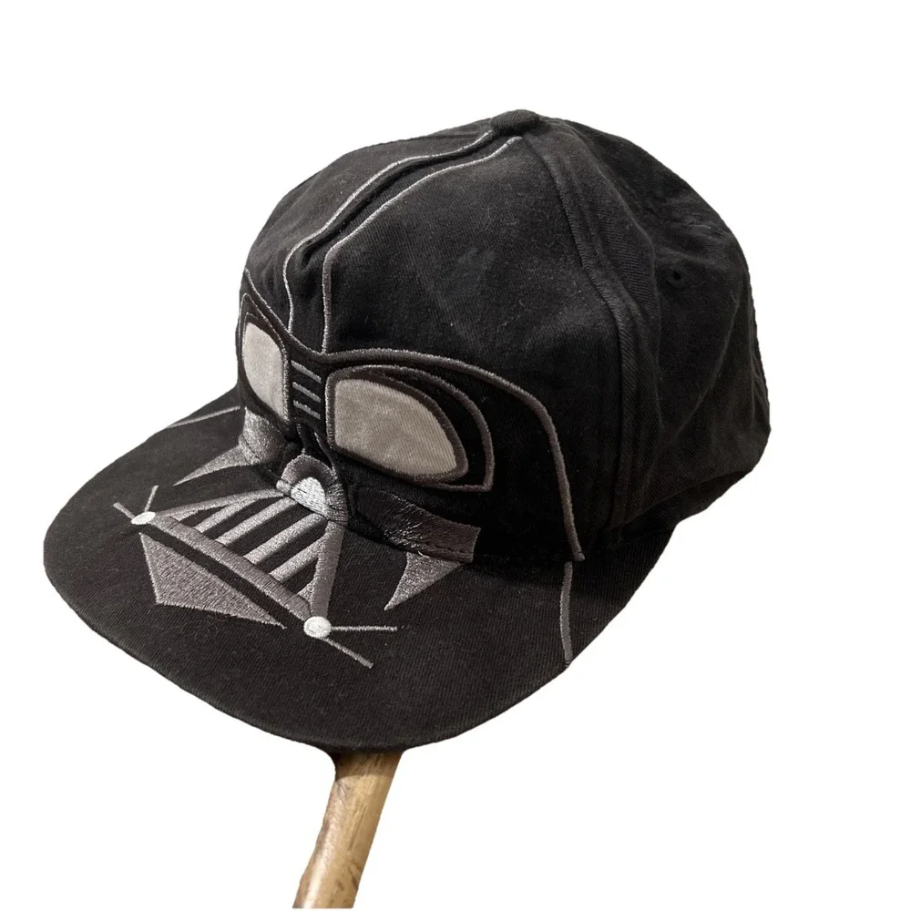 Disney Parks Walt Disney World Star Wars Darth Vader YOUTH Strapback Cap Hat‎